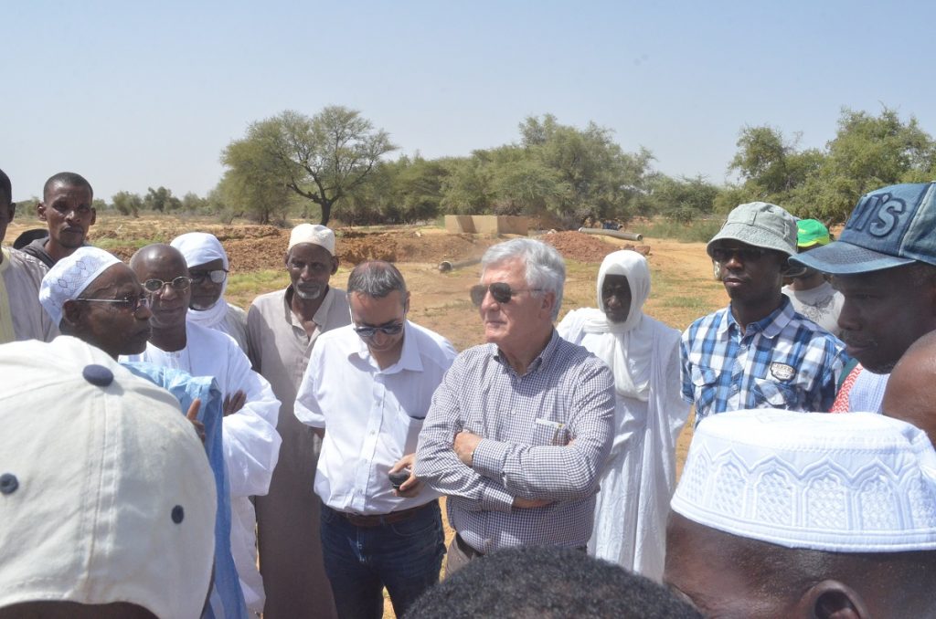 Visite d’investisseurs sur les terres du Walo de Goudoudé