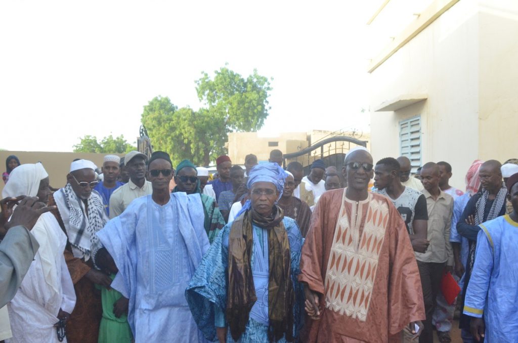 Ardo Goudoudé en visite chez les Almamy à Kobilo