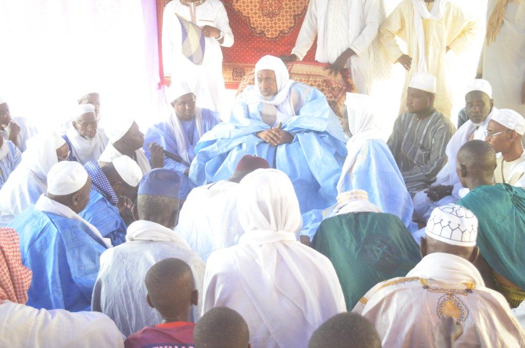 Visite du Marabout Thierno Cheikh Barro Mbour à Goudoudé