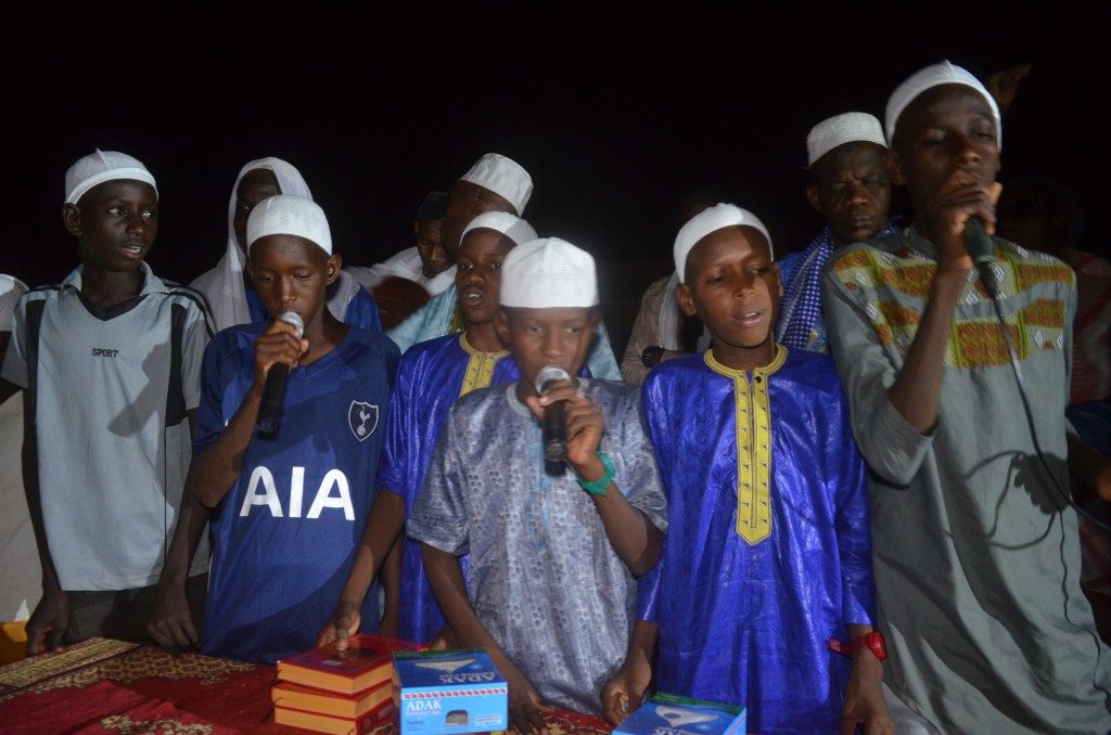 Korité 2018 à Goudoudé : Une soirée de Récital du Saint Coran dédiée aux Talibés