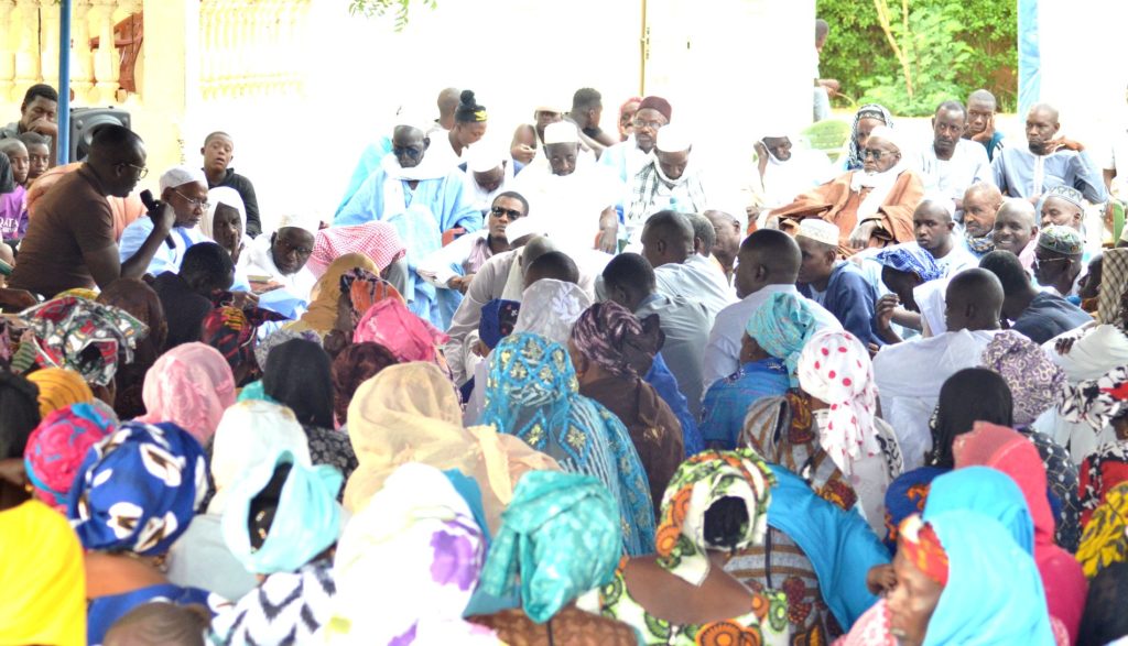 Rencontre d’échange et de partage chez Ardo à Goudoudé