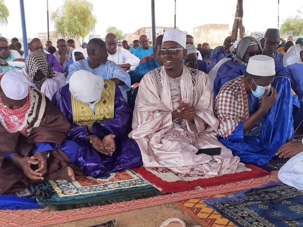 Les images de la célébration de la fête de Tabaski à Goudoudé