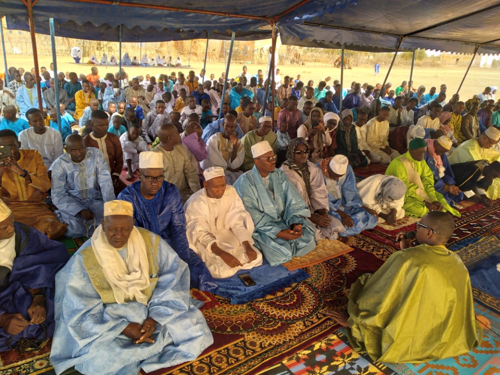 Les images de la prière de Tabaski à Goudoudé